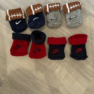Nike Baby Socks Set - Football and Logo Design